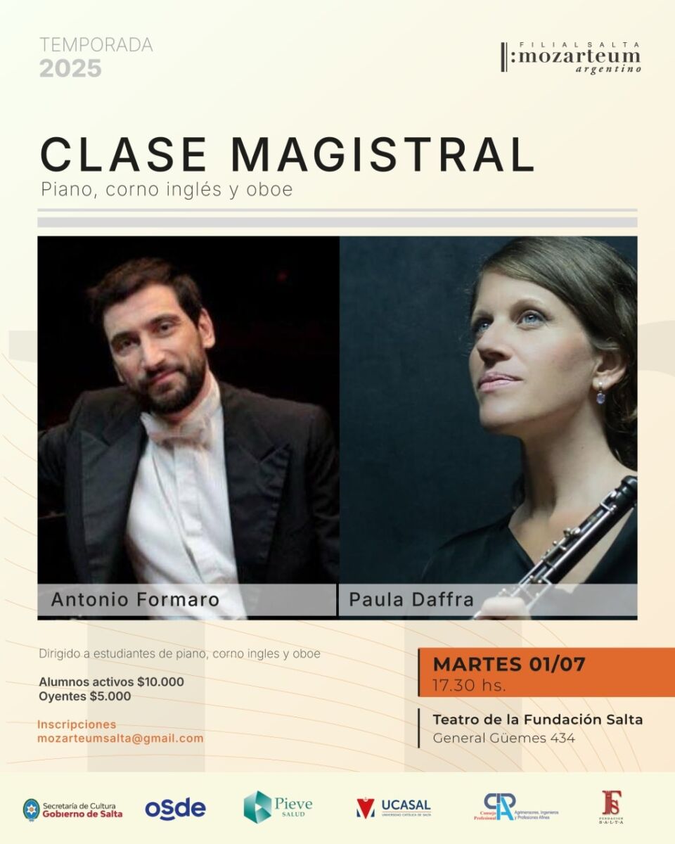 flayer clase magistral oboe piano