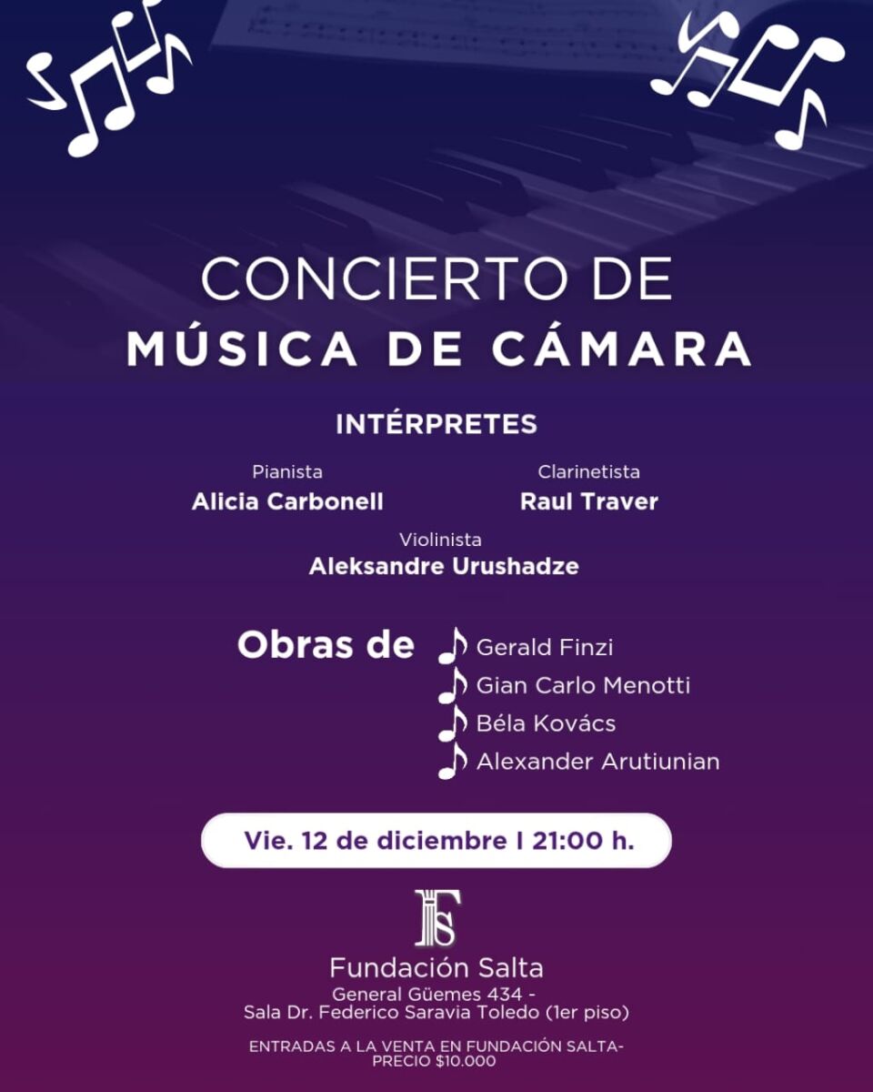 Concierto Música de Cámara